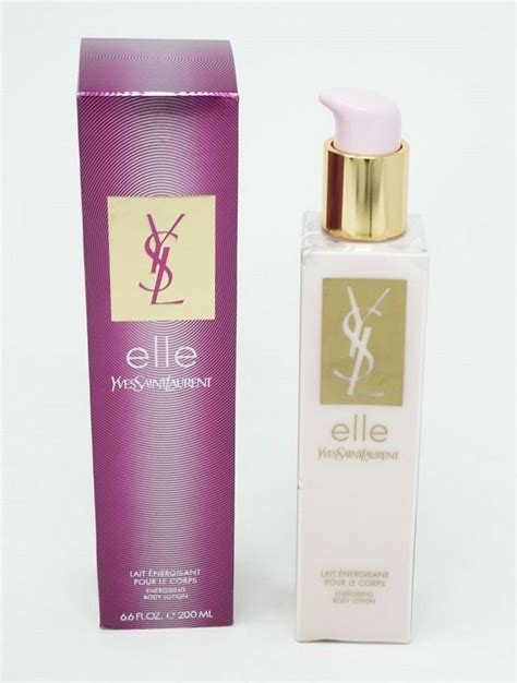 yves saint laurent elle body lotion